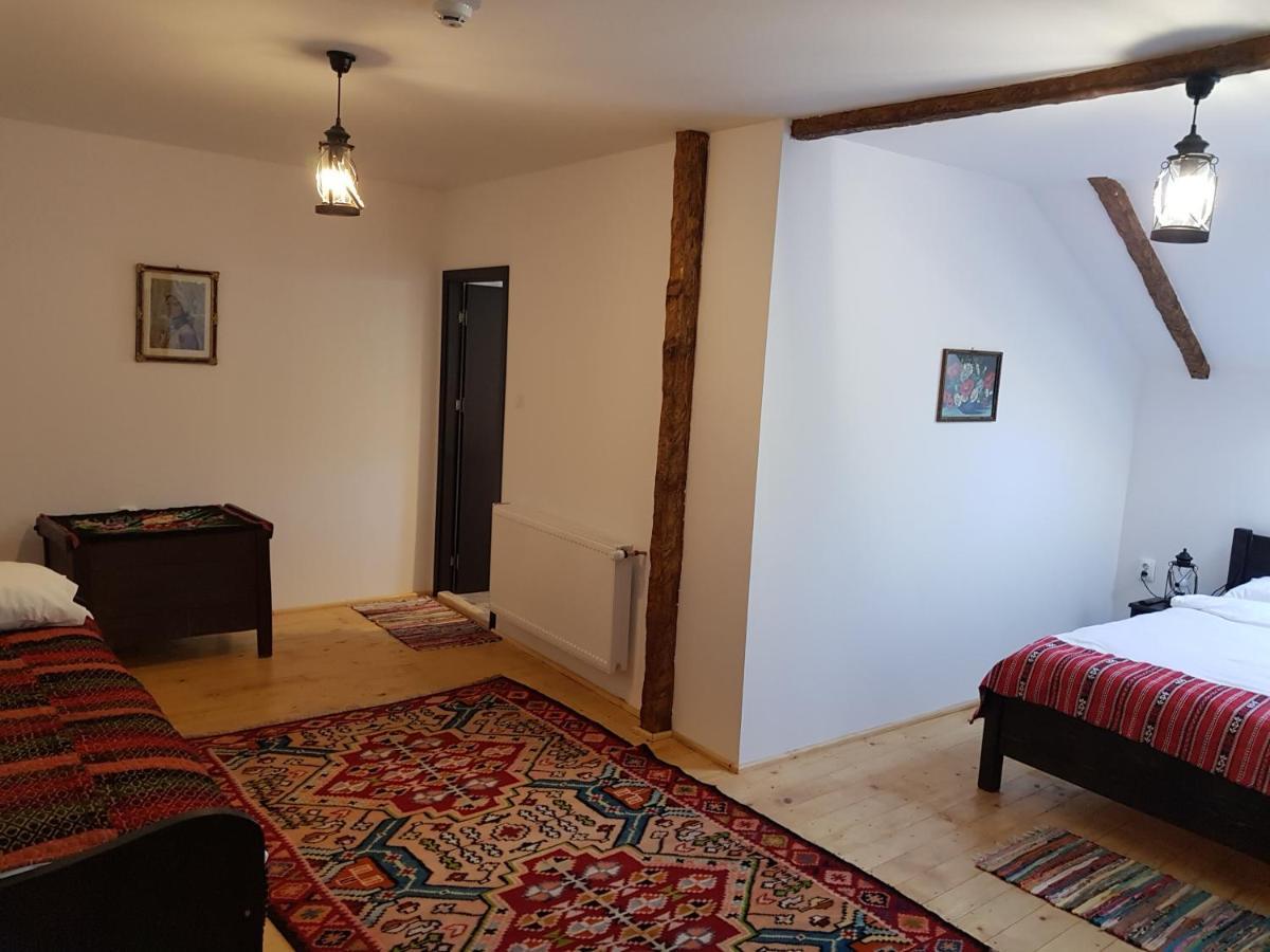 Hotel Satu Muscelean Albestii de Muscel Exteriér fotografie