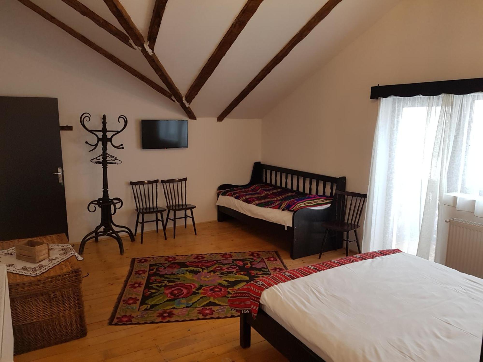 Hotel Satu Muscelean Albestii de Muscel Pokoj fotografie